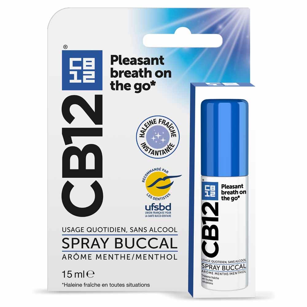 Cb12 Spray de menta Arôme Menthe 15 ml