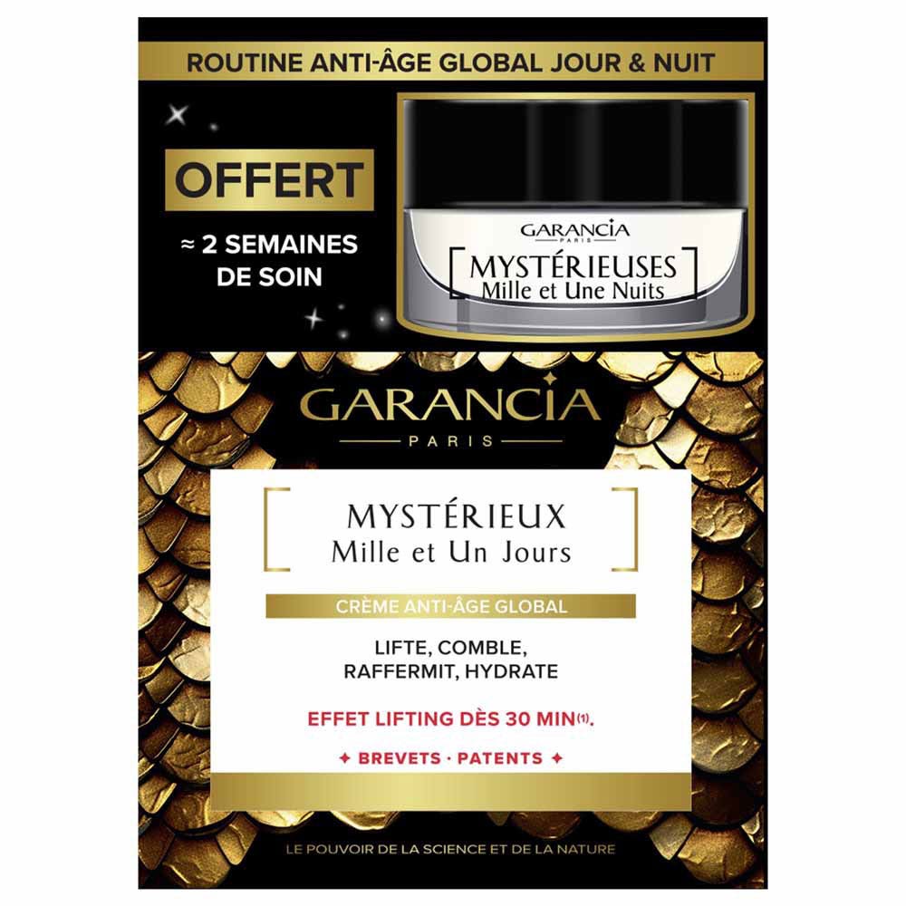 Garancia Pack crema Mille et un Jours y Mystérieuse Mille et une Nuits