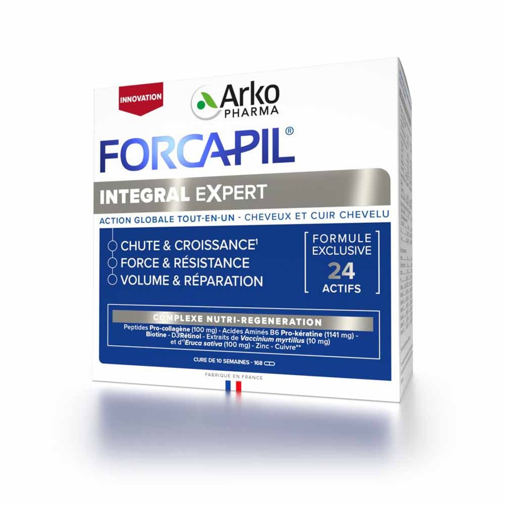 Arkopharma Forcapil Integral Expert caída, crecimiento y reparación 168 cápsulas