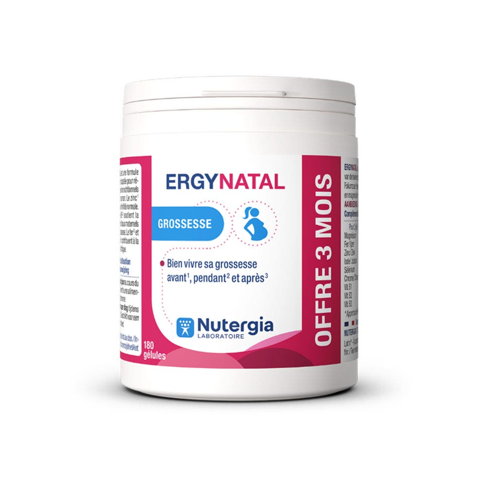 Nutergia Ergynatal 180 cápsulas