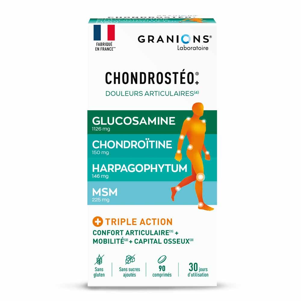 Granions Chondrosteo+ Articulaciones 90 comprimidos Condrosteo 90 Comprimes