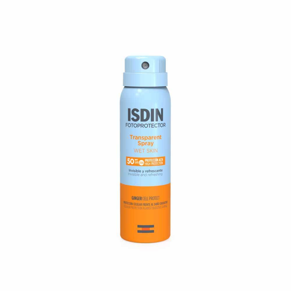 Isdin Fotoprotector Spray transparente piel húmeda SPF50 100 ml
