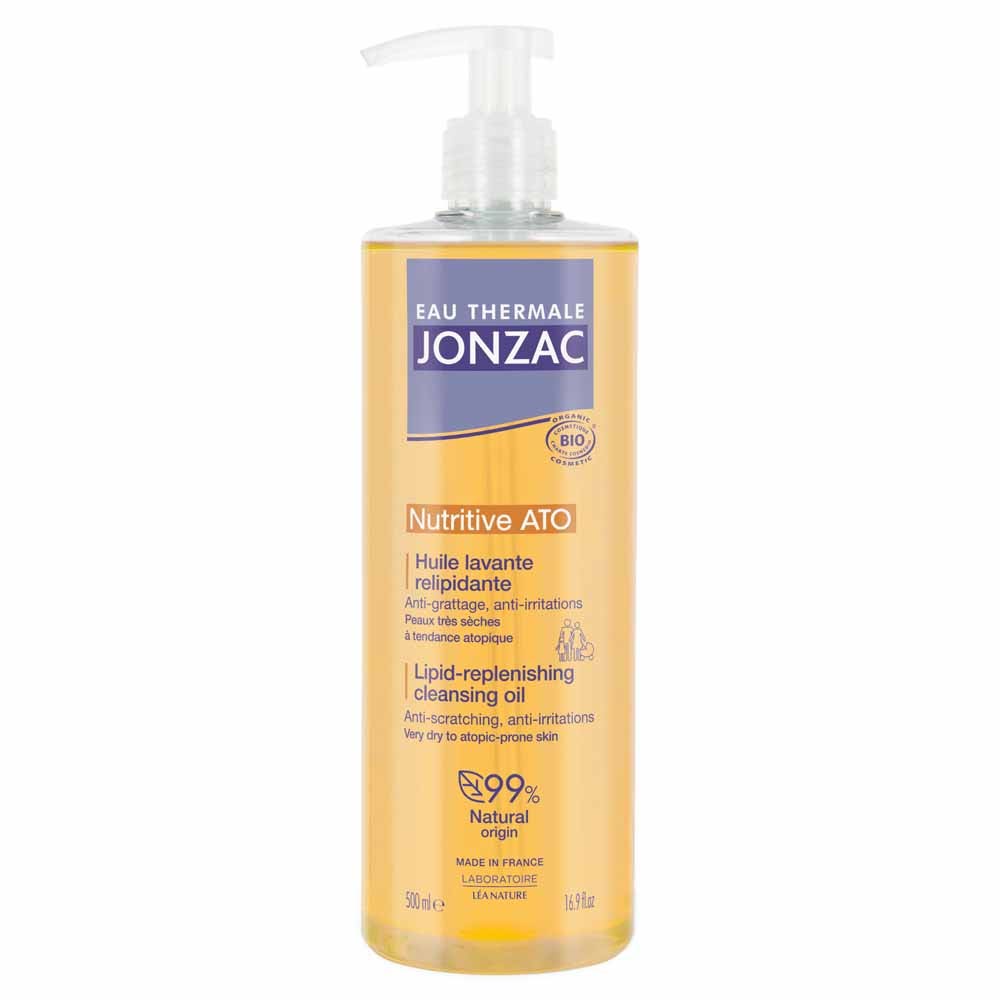 Eau thermale Jonzac Aceite limpiador relipidante 500 ml