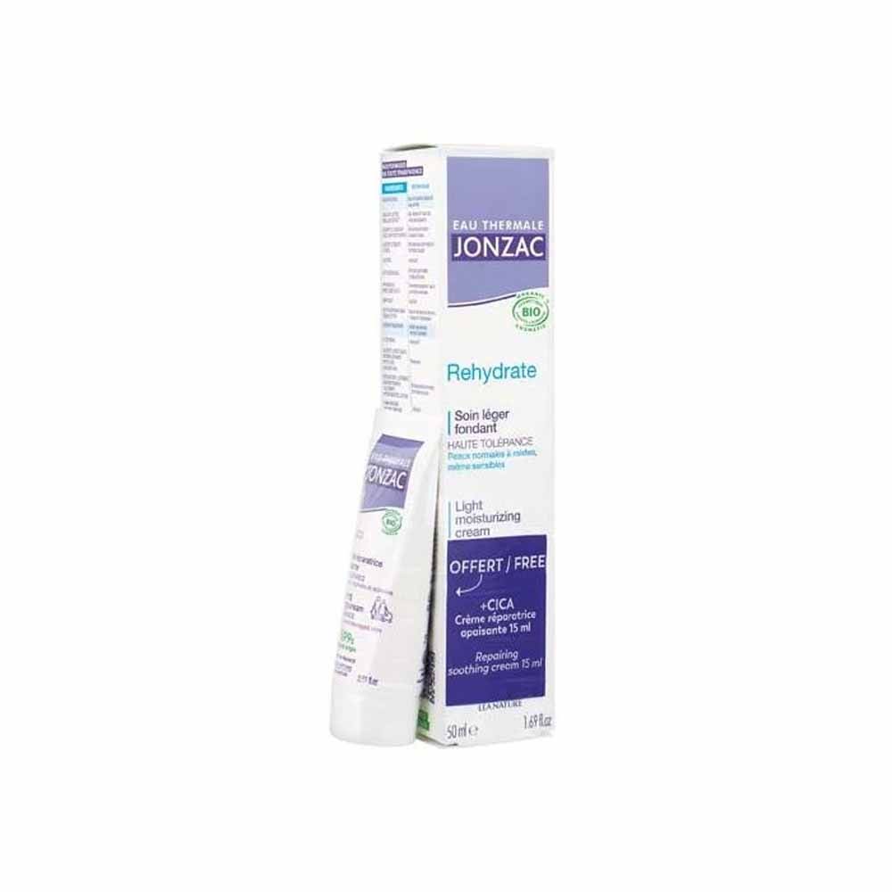 Eau thermale Jonzac REhydrate Lote cuidado ligero rehidratante y crema +Cica 75 ml