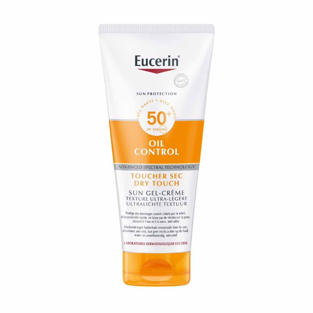 Eucerin Sun Protection Gel-crema control de brillo SPF50+ acabado seco 200 ml