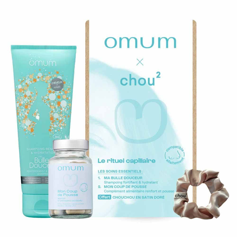 Omum Pack capilar Omum x Chou² 200 ml + 60 cápsulas