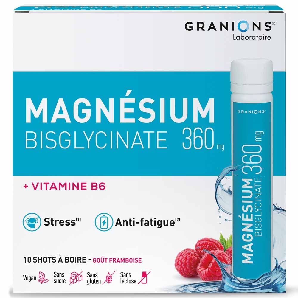 Granions Magnésium bisglicinato 360 10 ampollas