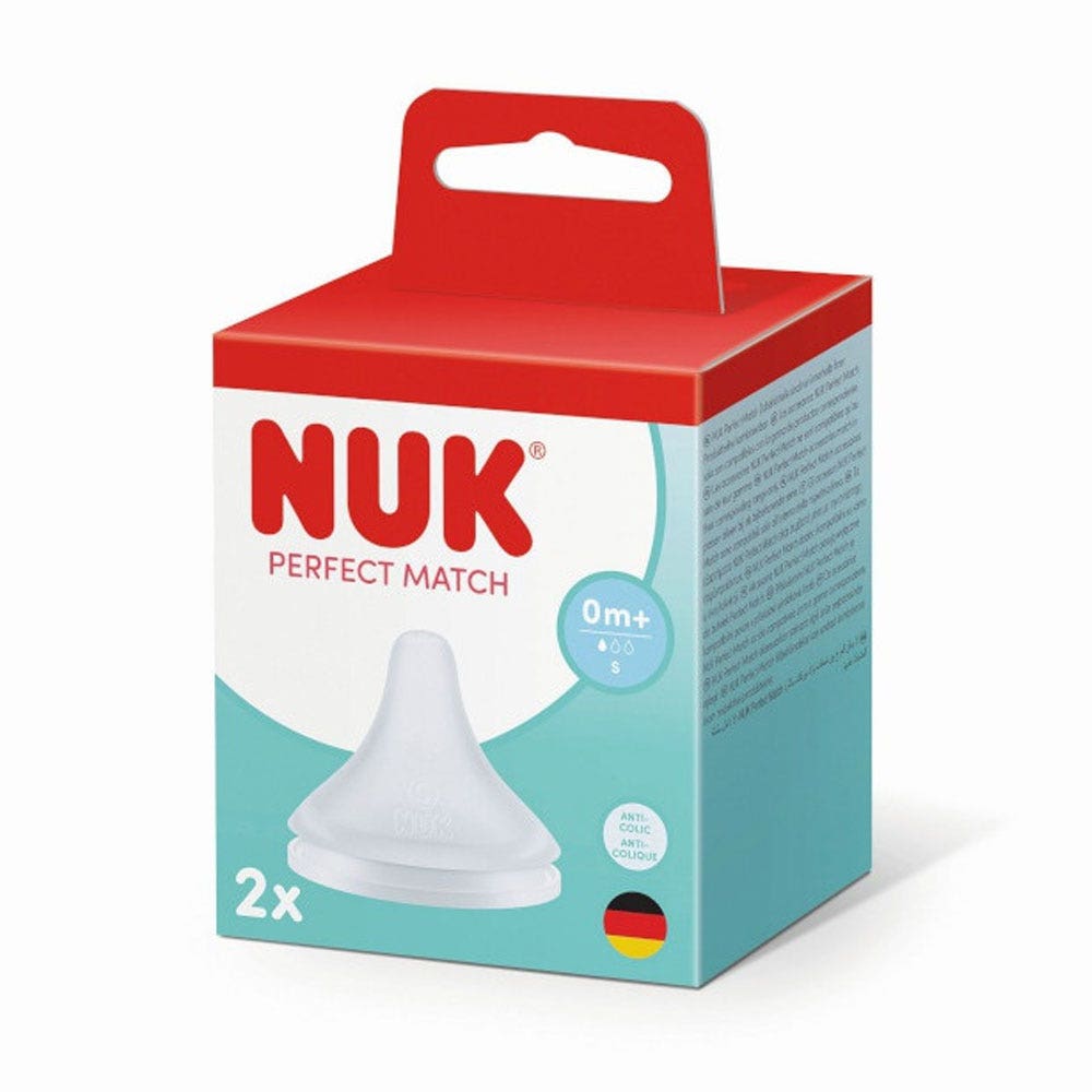 Nuk Perfect Match Tetina de silicona x2