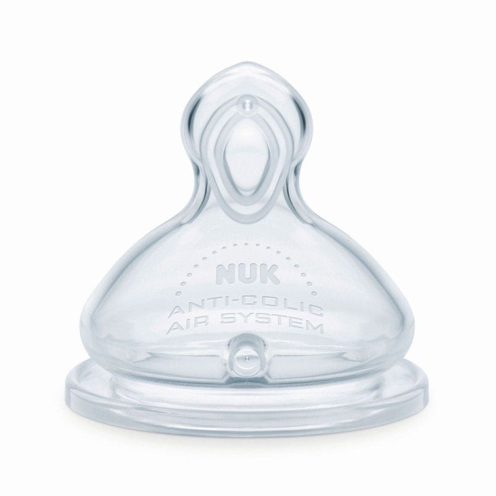 Nuk First Choice+ Tetinas fisiológicas de silicona Desde el nacimiento 2 x