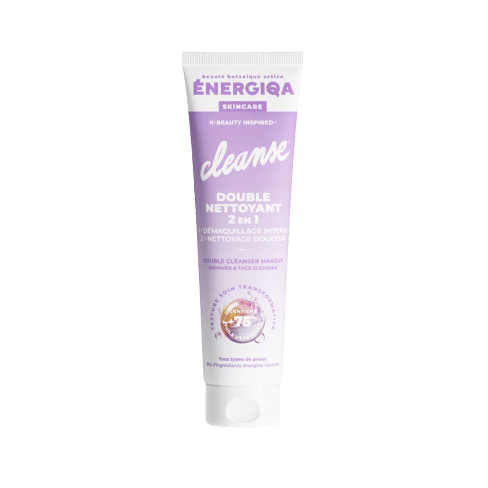 Energiqa Limpieza facial 2 en 1 Cleanse doble limpieza 140 ml