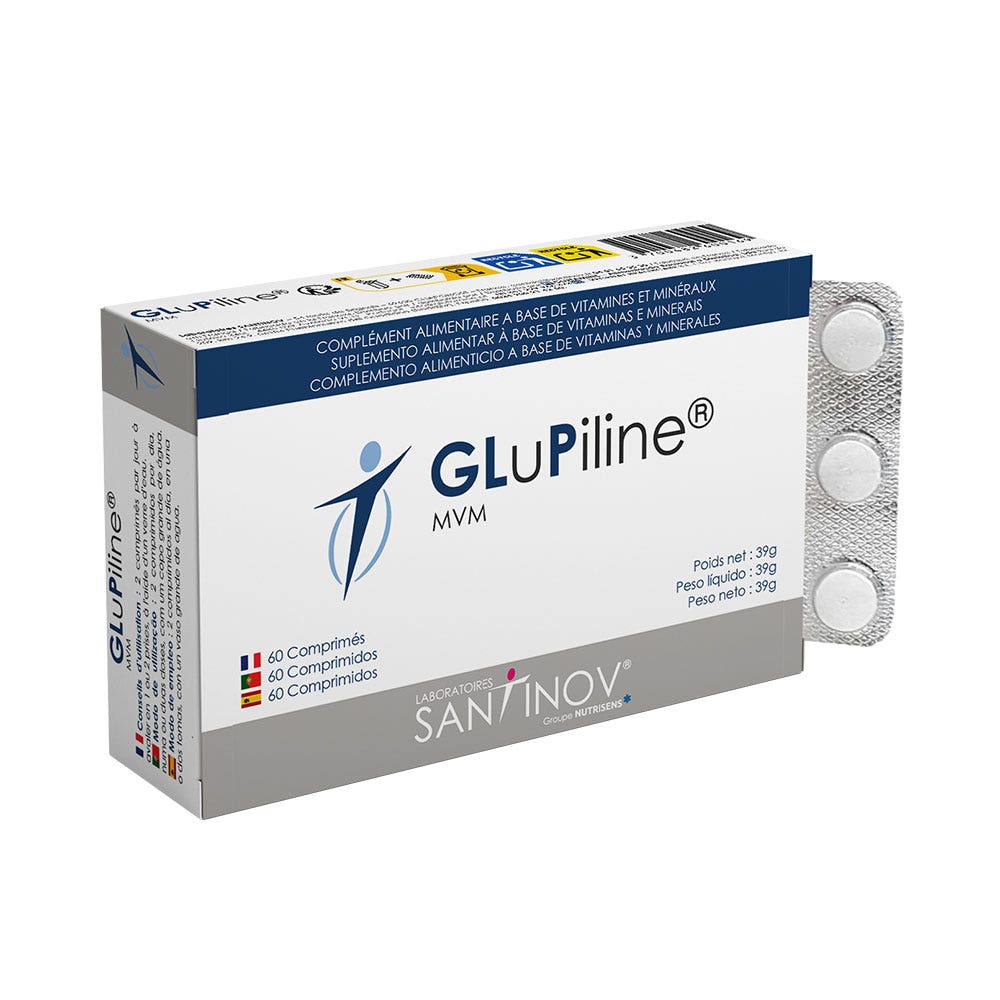 Santinov GluPiline MVM 60 comprimidos
