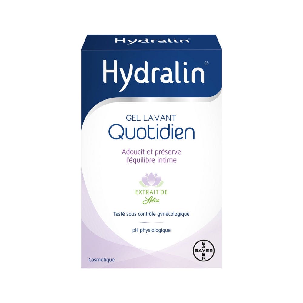 Hydralin Uso Diario Gel hipoalergénico Suaviza y conserva 100 ml