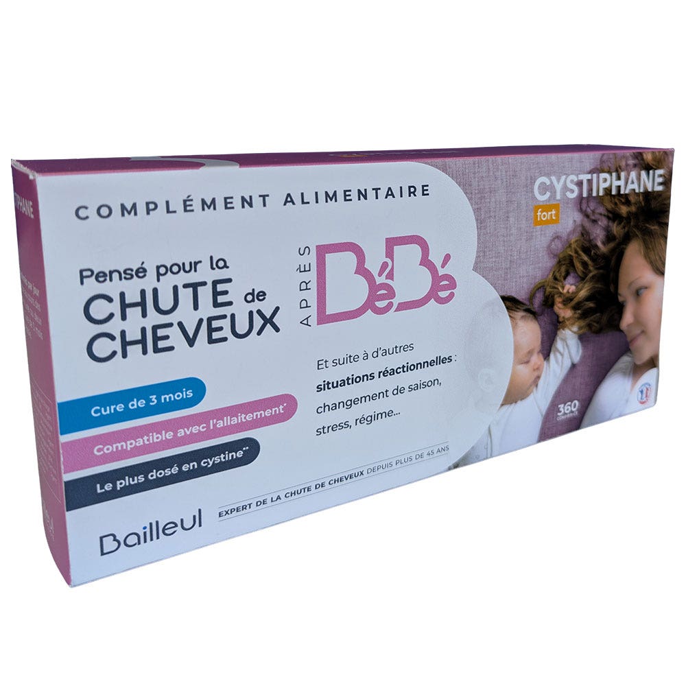 Bailleul Cystiphane Fuerte joven mamá 360 comprimidos
