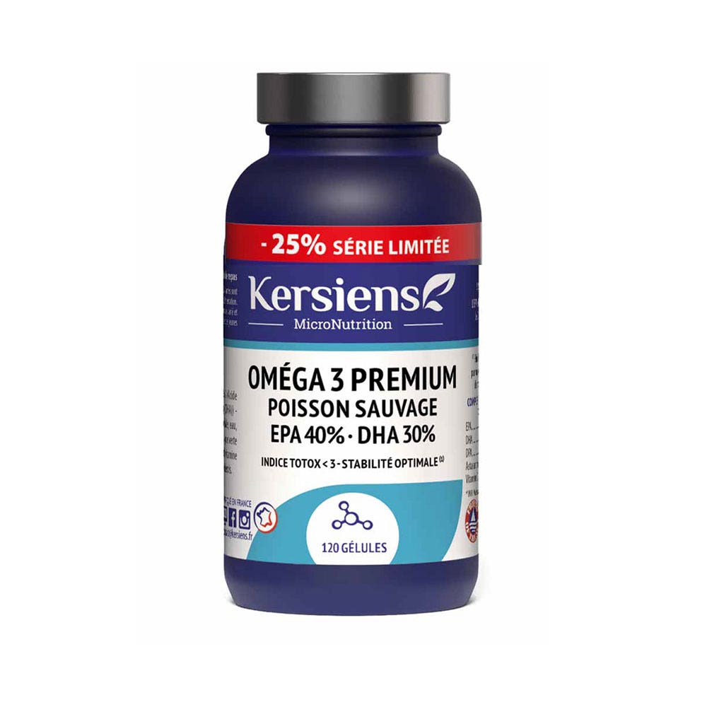 Kersiens Omega 3 premium 120 cápsulas