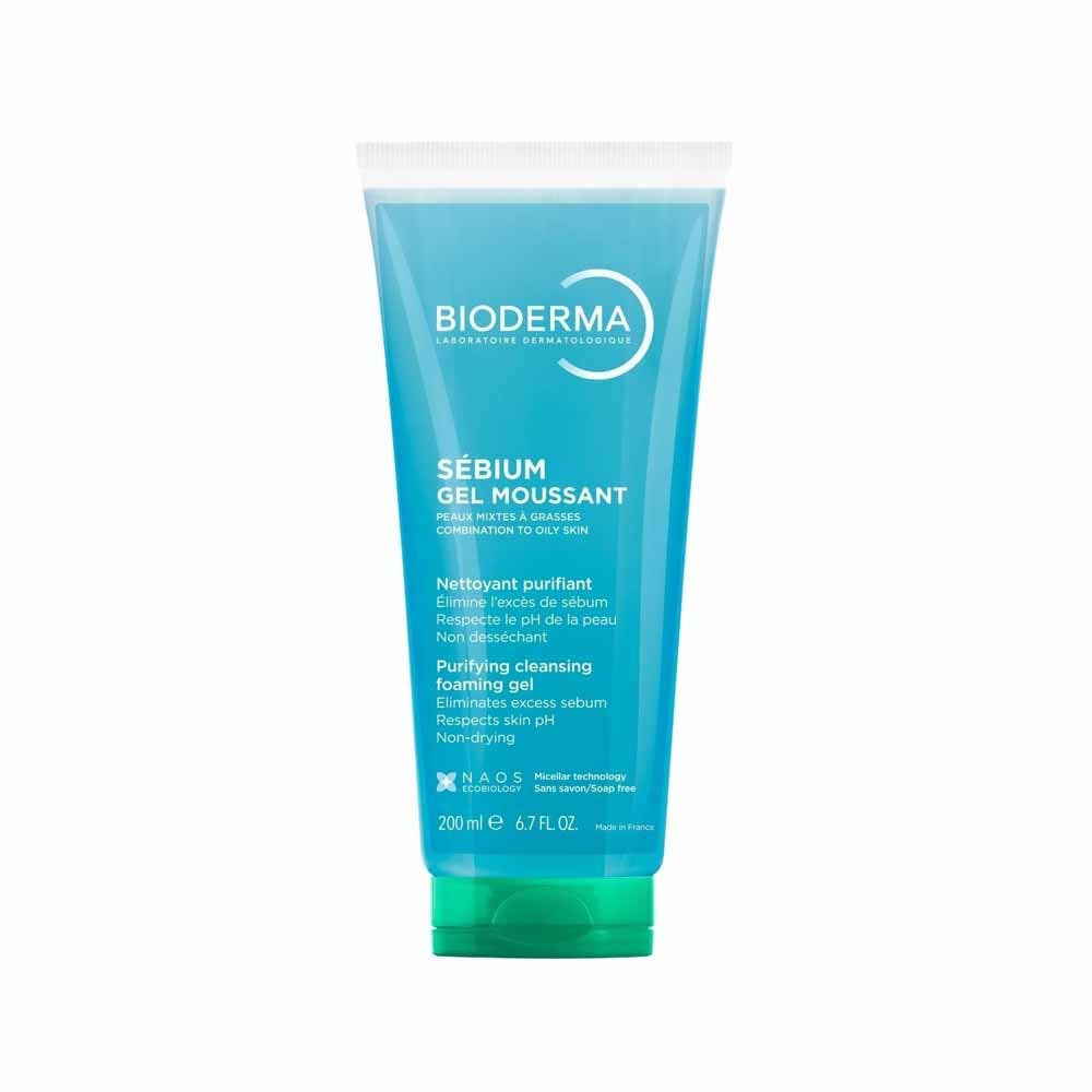 Bioderma Sebium Gel limpiador espumoso piel grasa 200 ml
