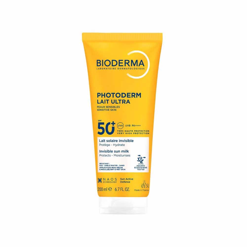 Bioderma Photoderm Leche ultra SPF50+ pieles sensibles 200ml