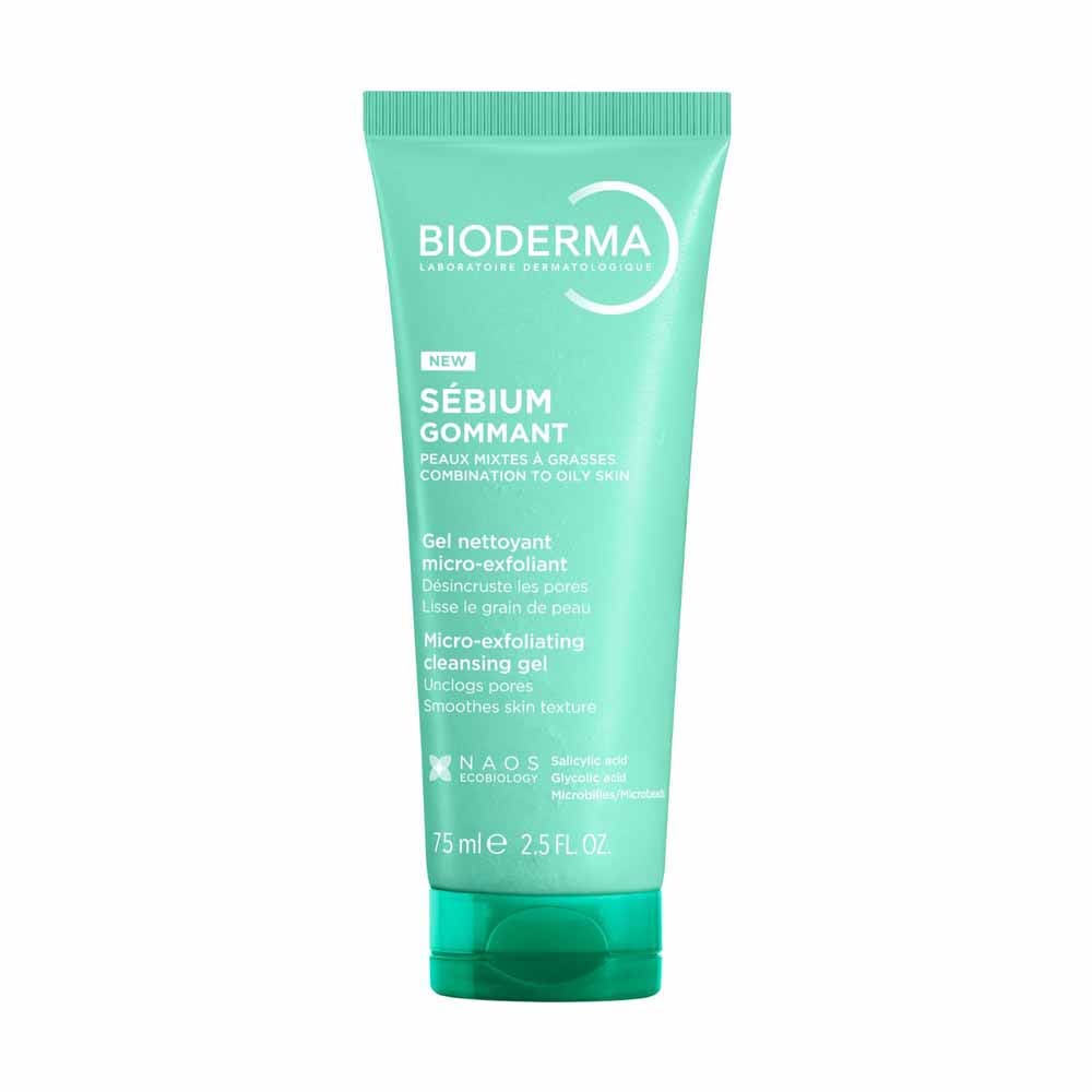 Bioderma Sebium Gel limpiador exfoliante 75 ml