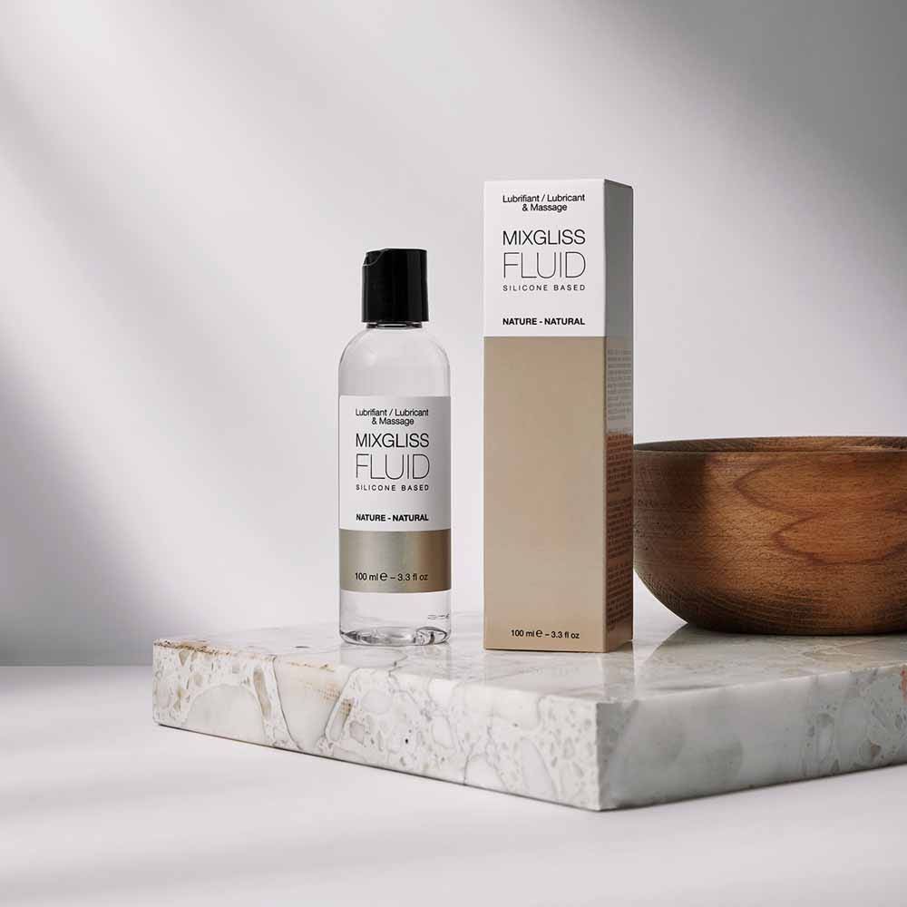Mixgliss Lubricante íntimo de silicona 2 en 1 sin perfume 100 ml