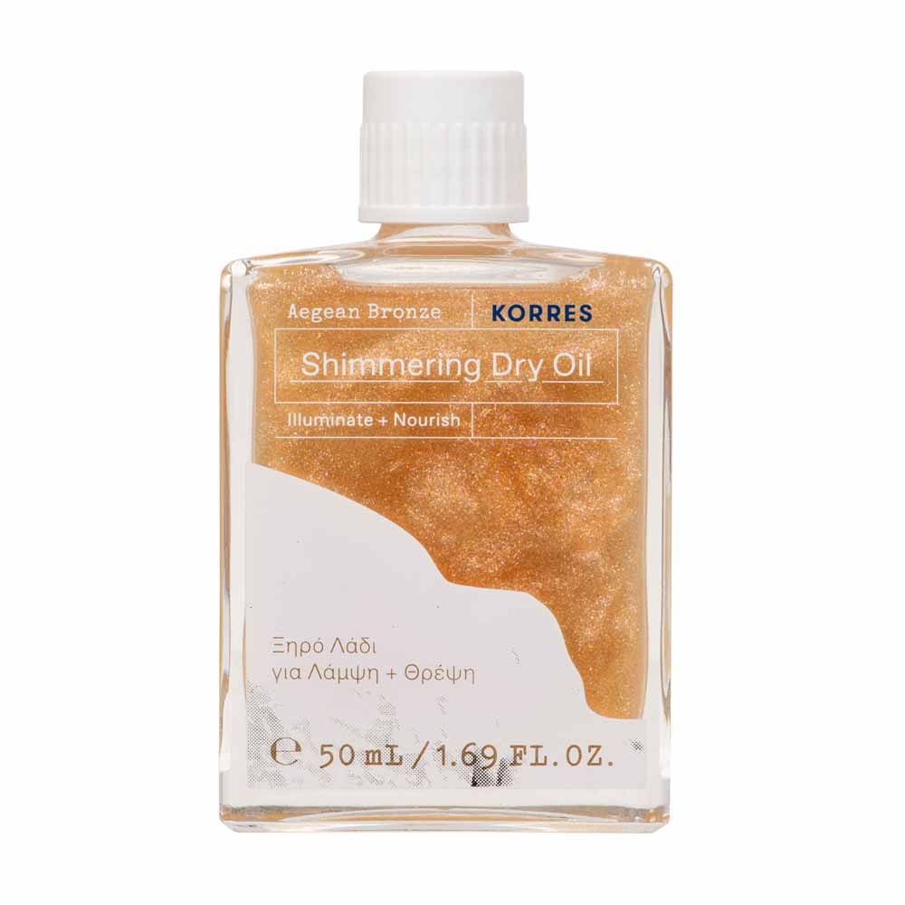Korres Aceite seco bronceador brillante Egeo 50 ml