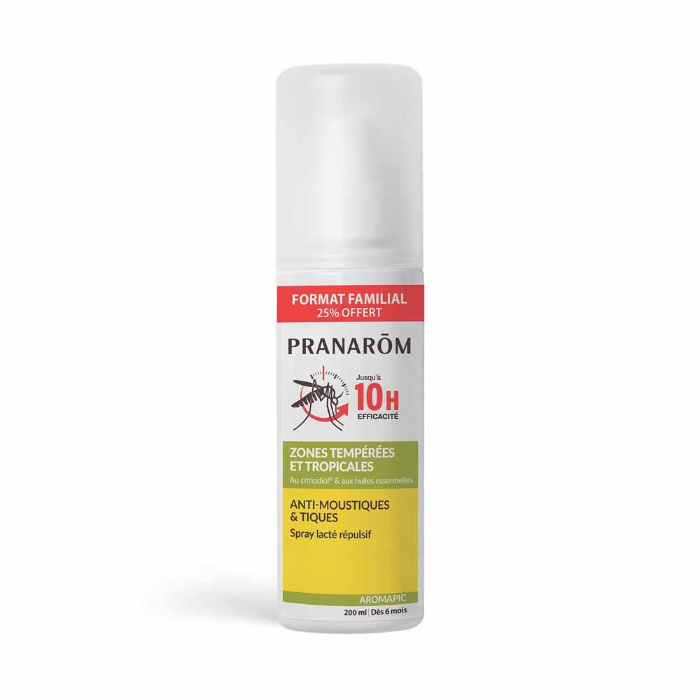 Pranarôm Aromapic Spray lechoso antimosquitos 200 ml