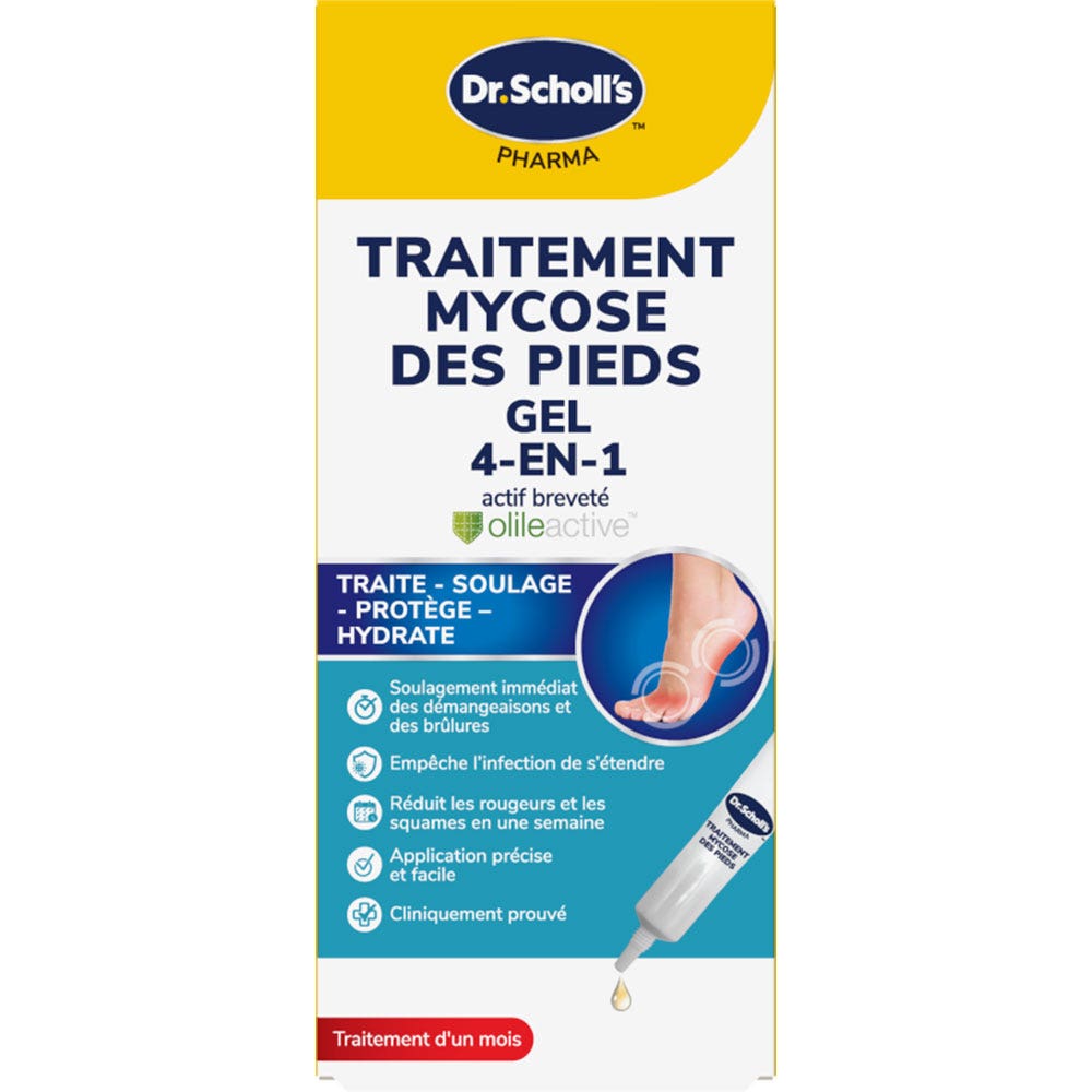 Scholl Tratamiento hongos en los pies 4 en 1 10 ml