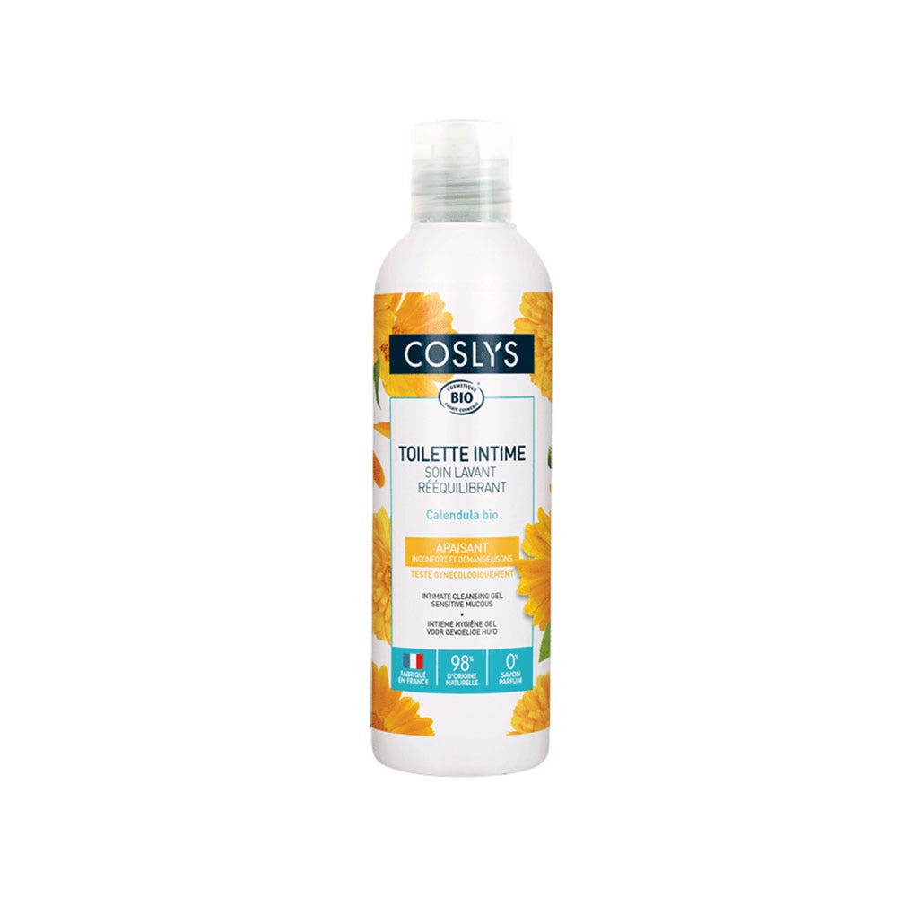 Coslys Gel íntimo reequilibrante pH8 bio 250 ml
