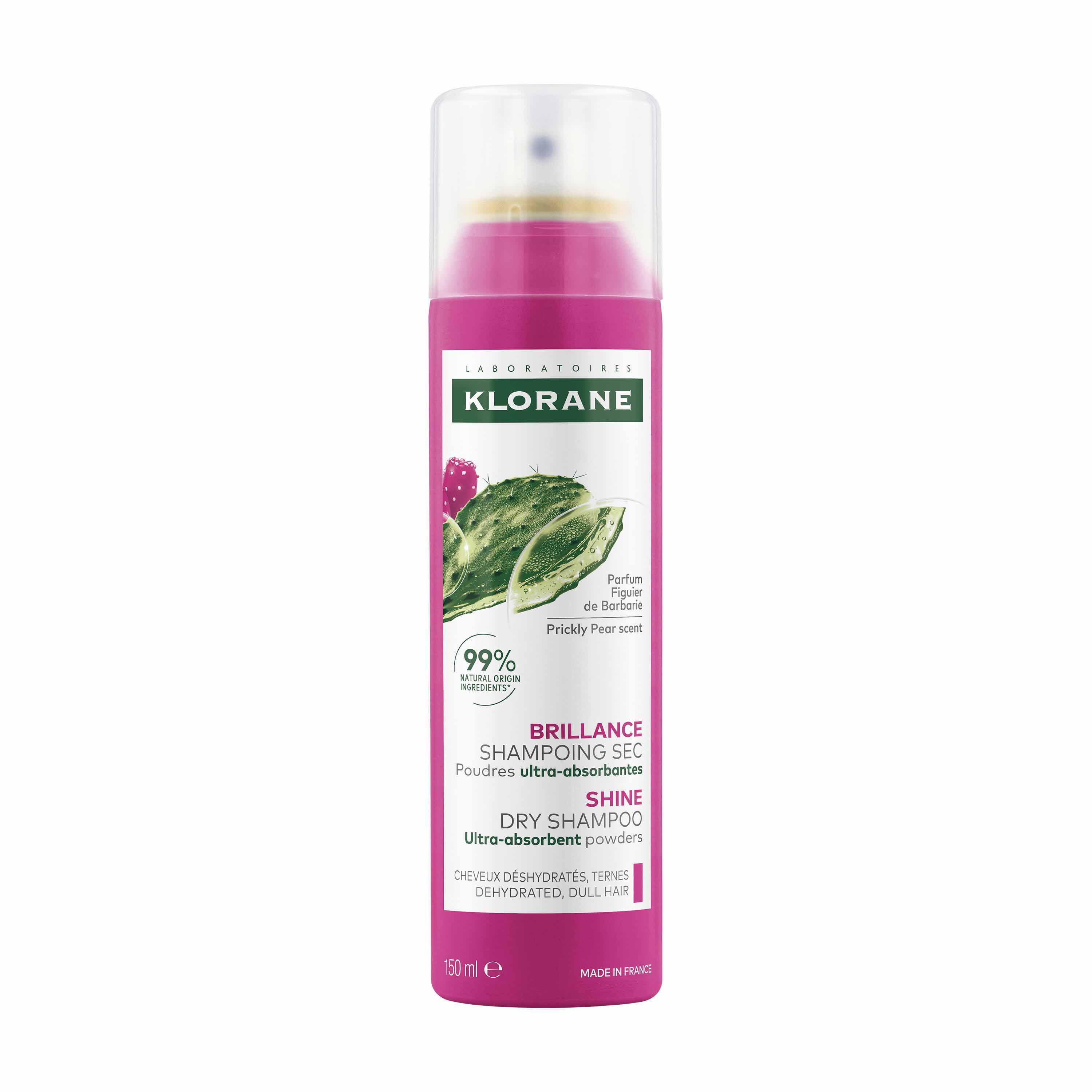 Klorane Higuera Champú seco brillo cabello deshidratado y sin brillo 150 ml