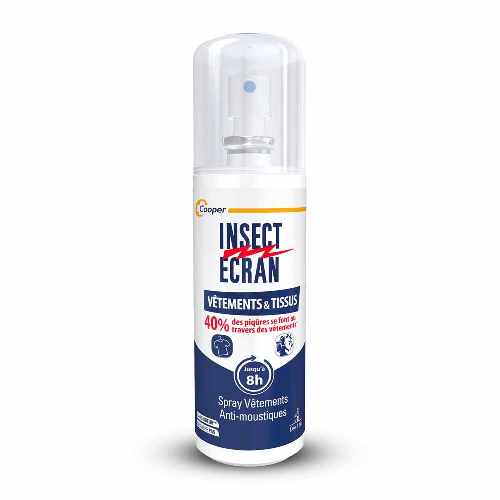 Insect Ecran Textiles Spray ropa y tejidos antimosquitos 100 ml