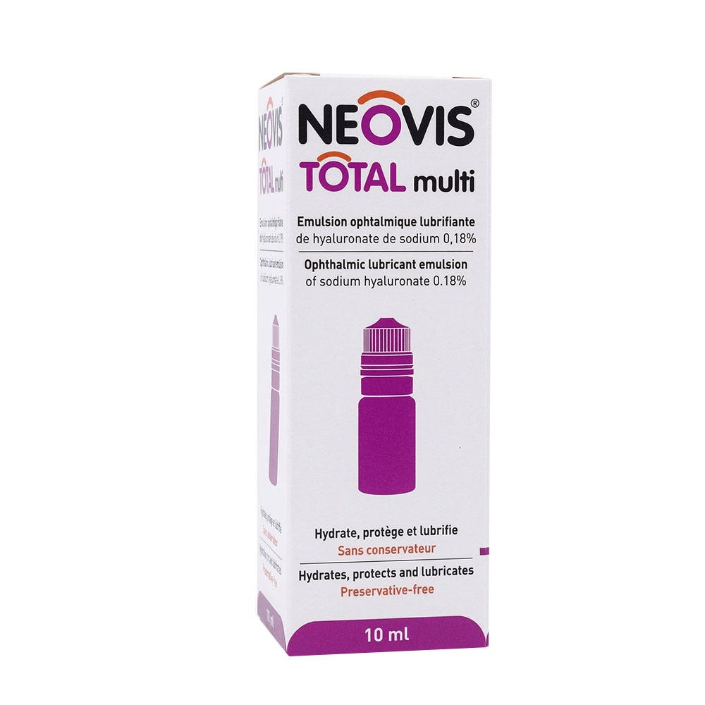 Neovis Emulsión oftálmica lubricante Multi Total 10 ml
