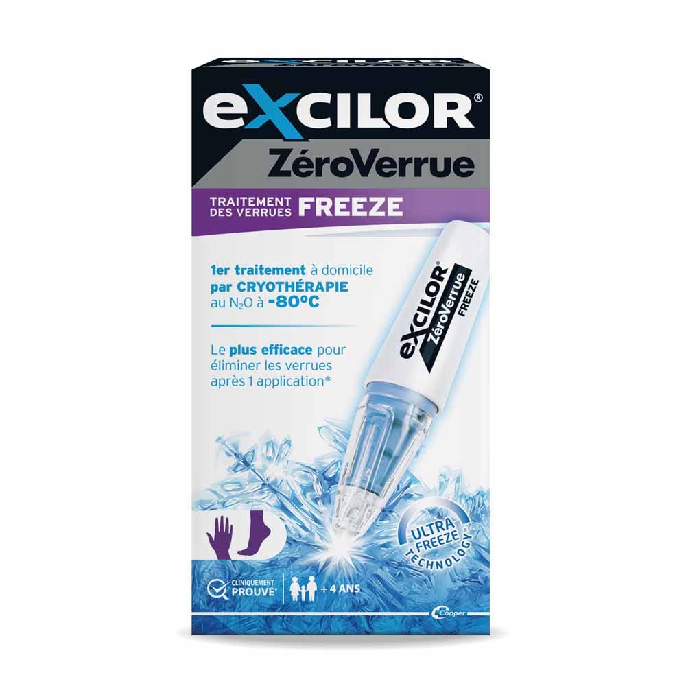 Objectif ZeroVerrue Excilor Zero verruga freeze 7,5 g