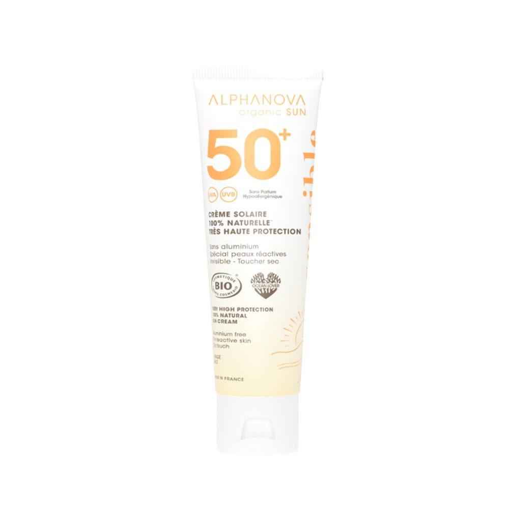 Alphanova Organic Sun Crema solar SPF50+ Sensitive+ 50 g