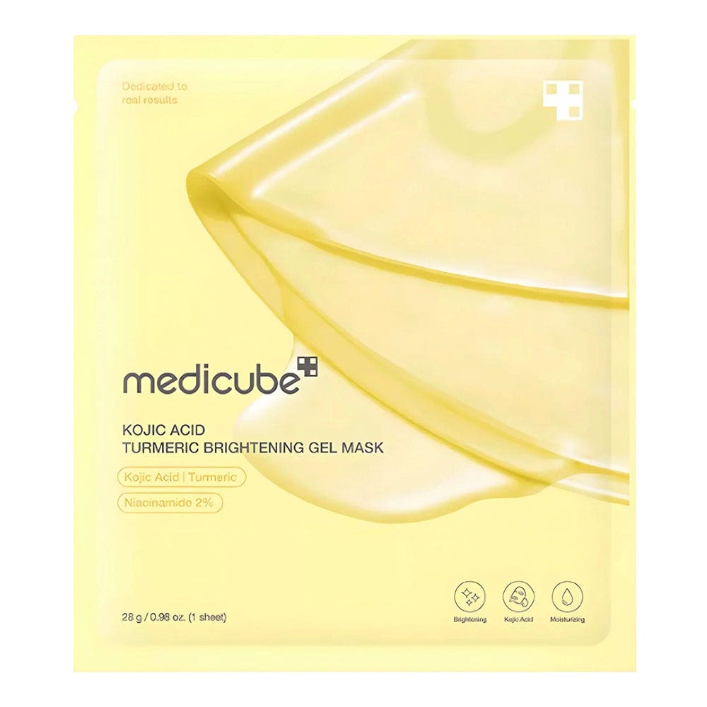 Medicube Mascarilla iluminadora de hidrogel con ácido kójico y cúrcuma 1 unidad