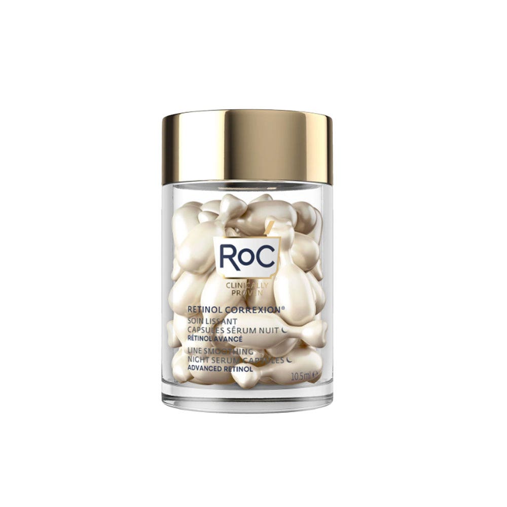 Roc Retinol Correxion sérum alisador nocturno en cápsulas 30 unidades