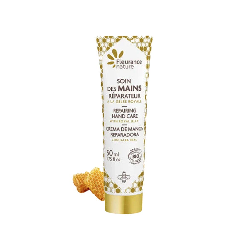Fleurance Nature Cuidado reparador de manos con jalea real bio 50 ml