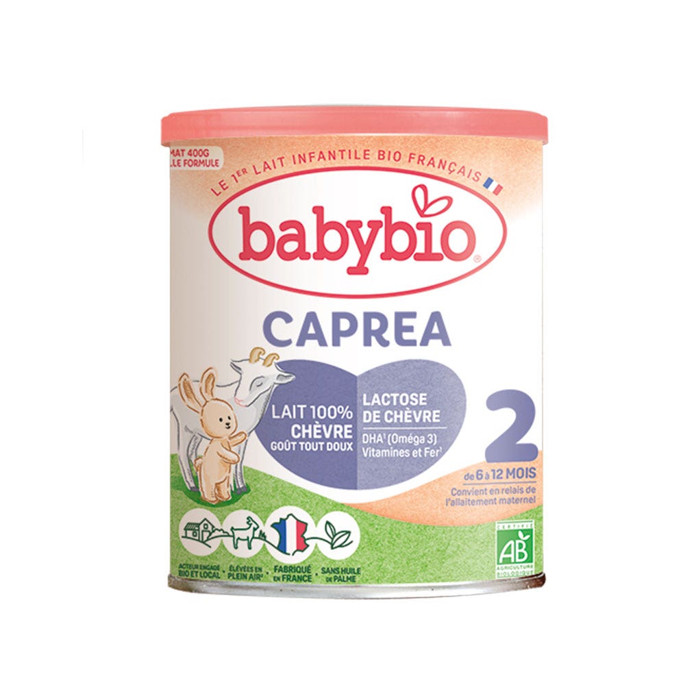 Babybio Leches Infantiles Caprea 1 en polvo bio leche de cabra de 0 a 6 meses 40 g