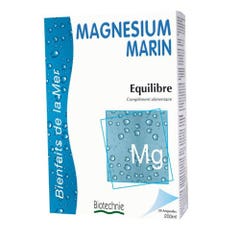 Biotechnie Magnesio Marino Equilibrio 20 Ampollas