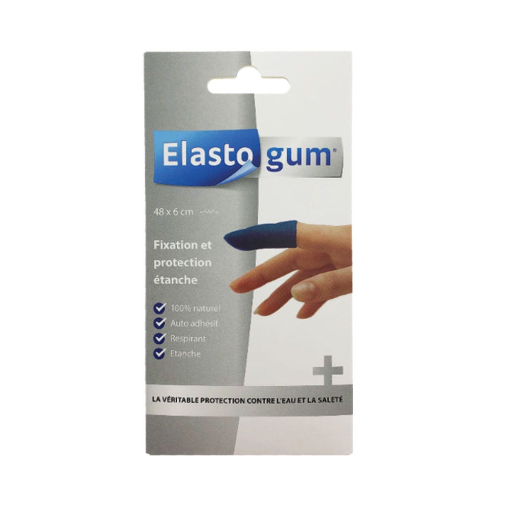 Elastogum Fijación y protección estanca color azul
