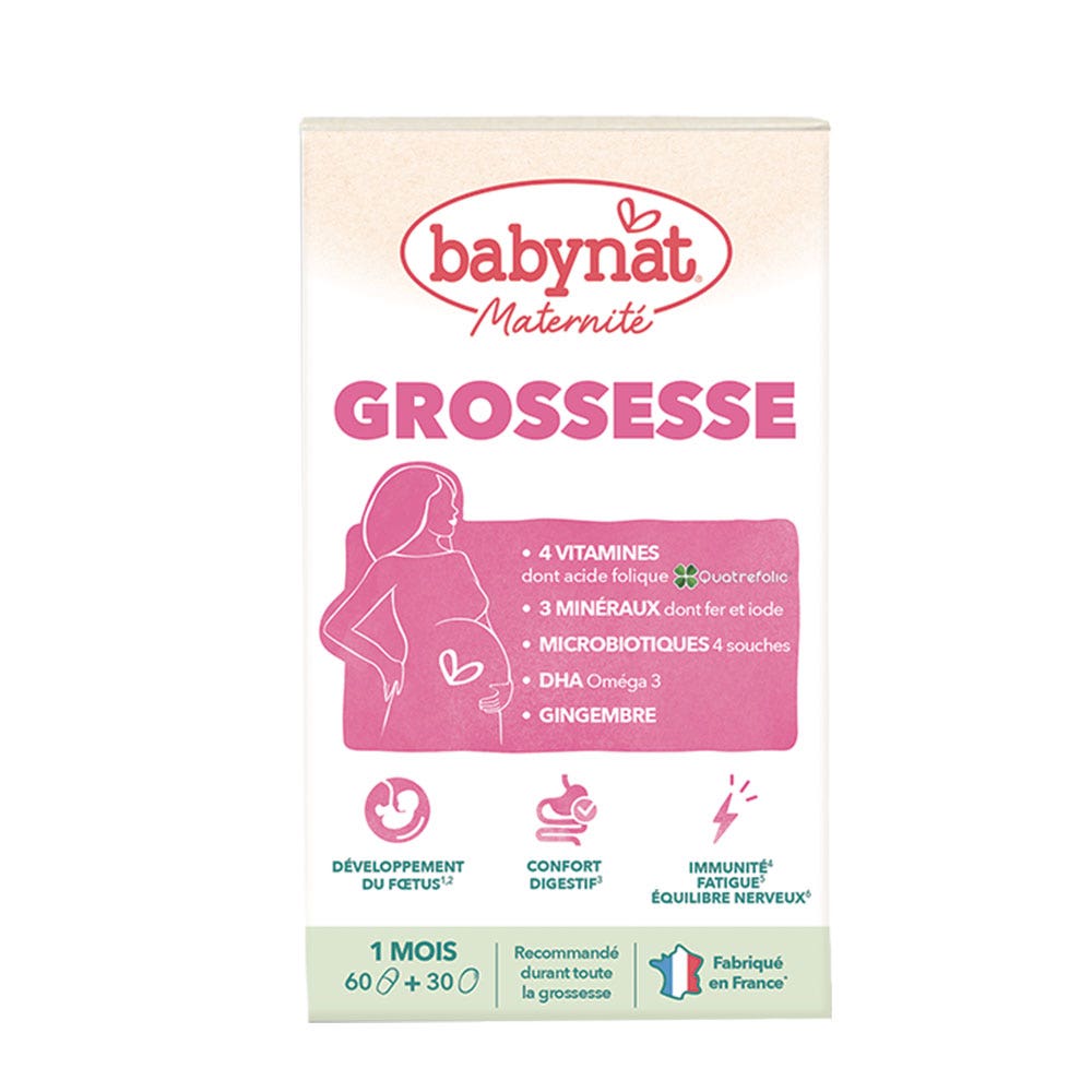 Babynat Maternité Embarazo 60 cápsulas + 30 cápsulas