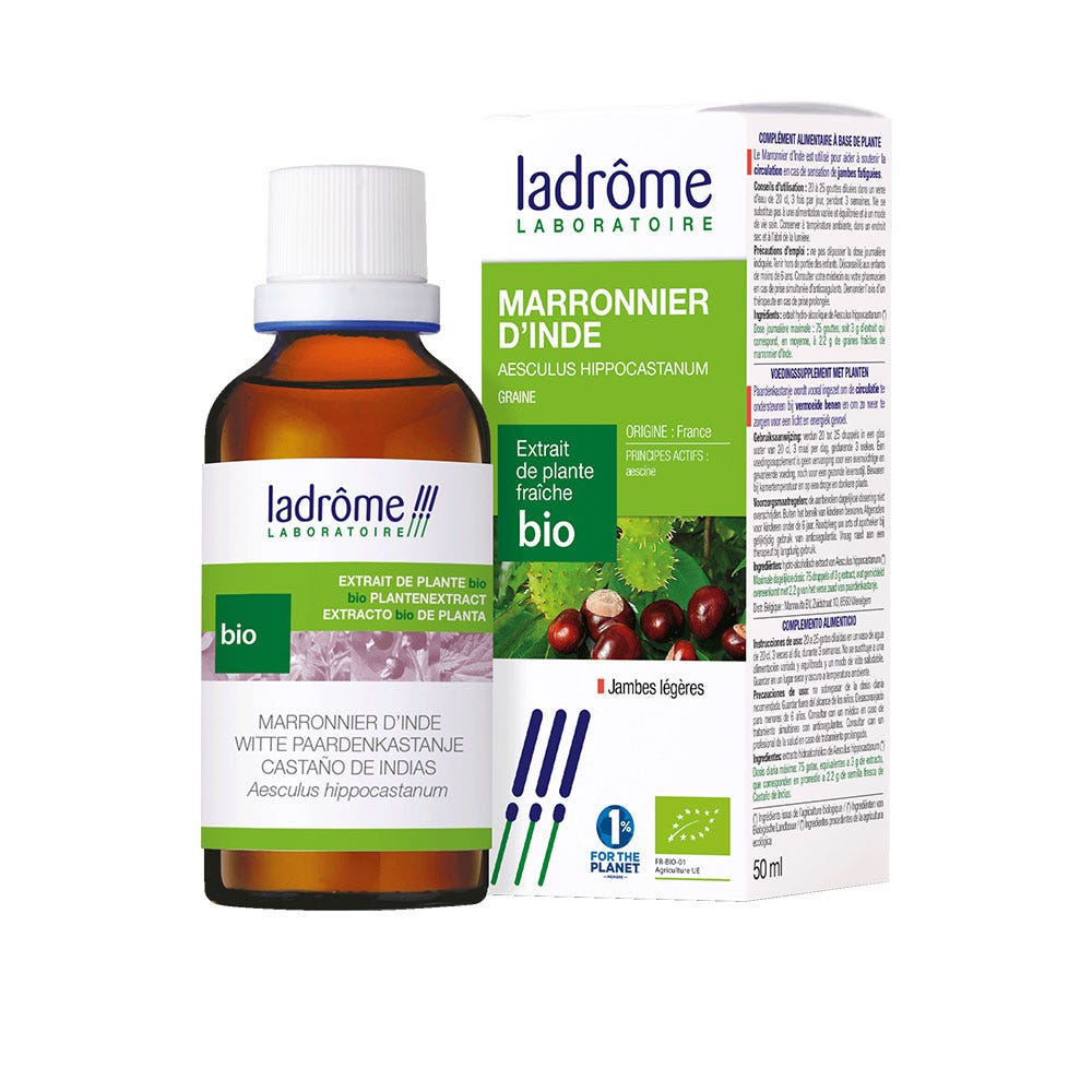 Ladrôme Extracto de planta de castaño de indias semilla 50 ml