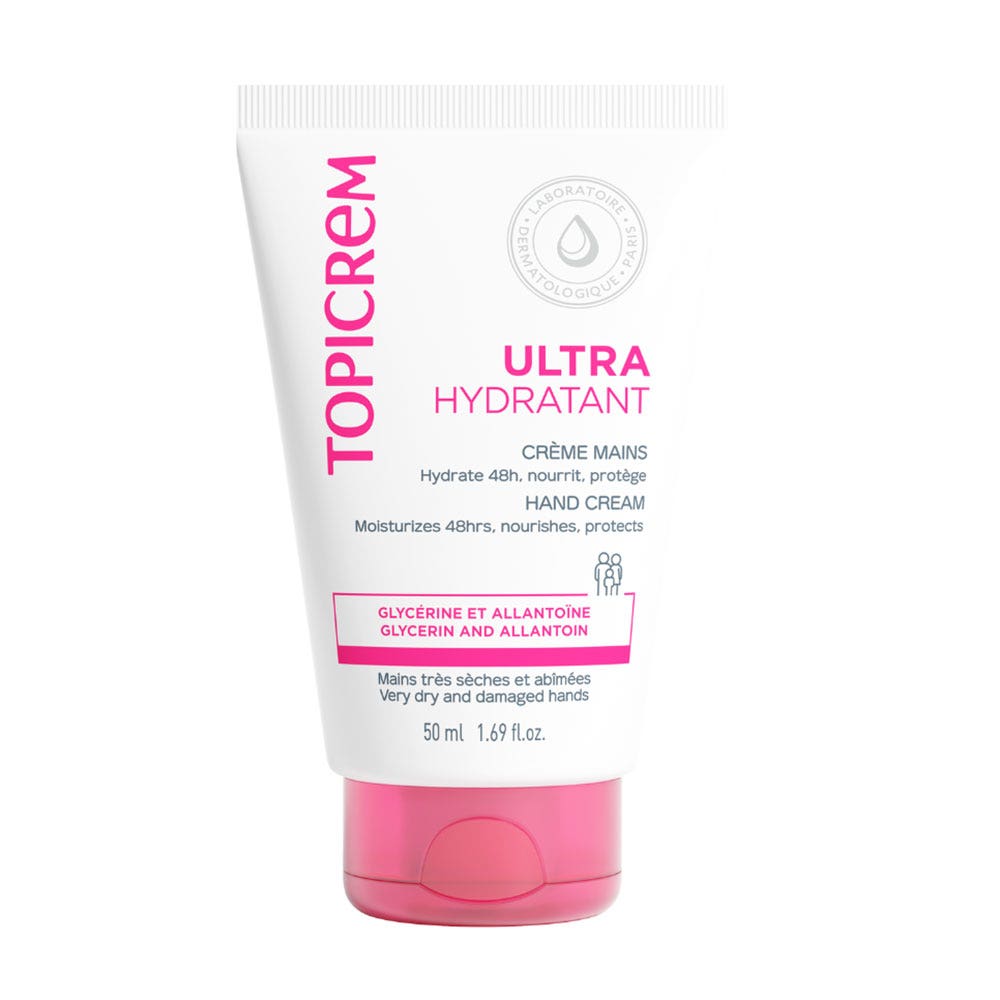 Topicrem Ultra Hidratante Crema manos manos muy secas y dañadas 50 ml