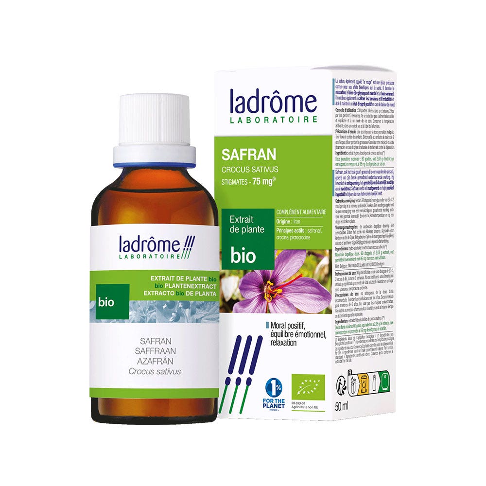 Ladrôme Extracto de planta azafrán estigmas 50 ml