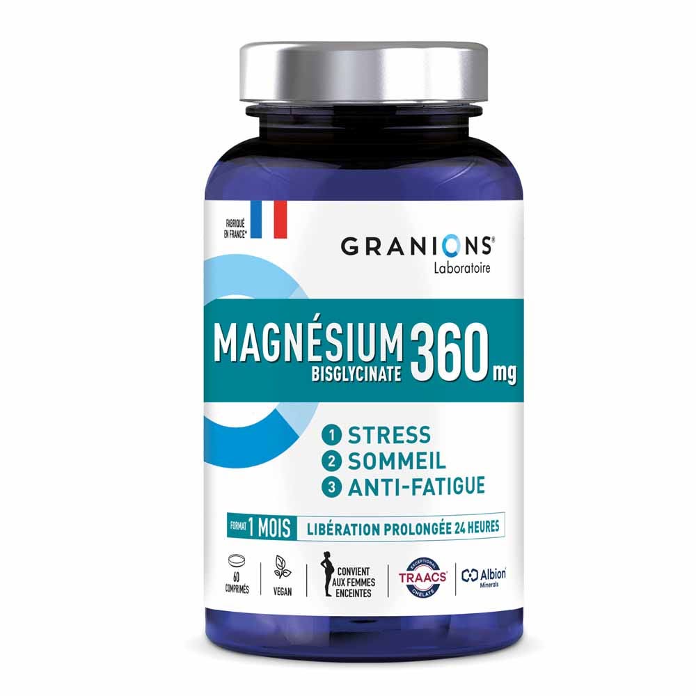 Granions Magnesio estrés sueño cansancio 60 comprimidos