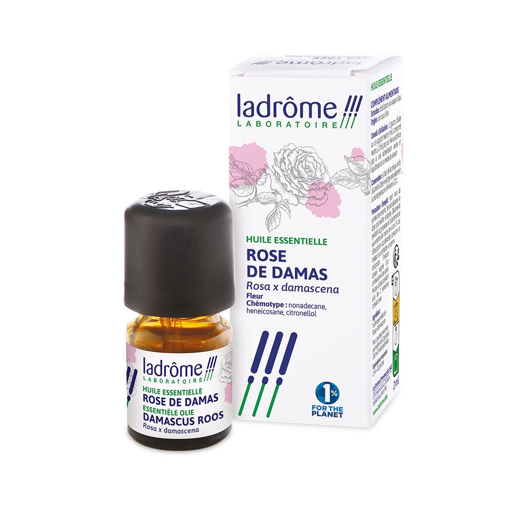 Ladrôme Aceite esencial de rosa de Damasco flor 2 ml