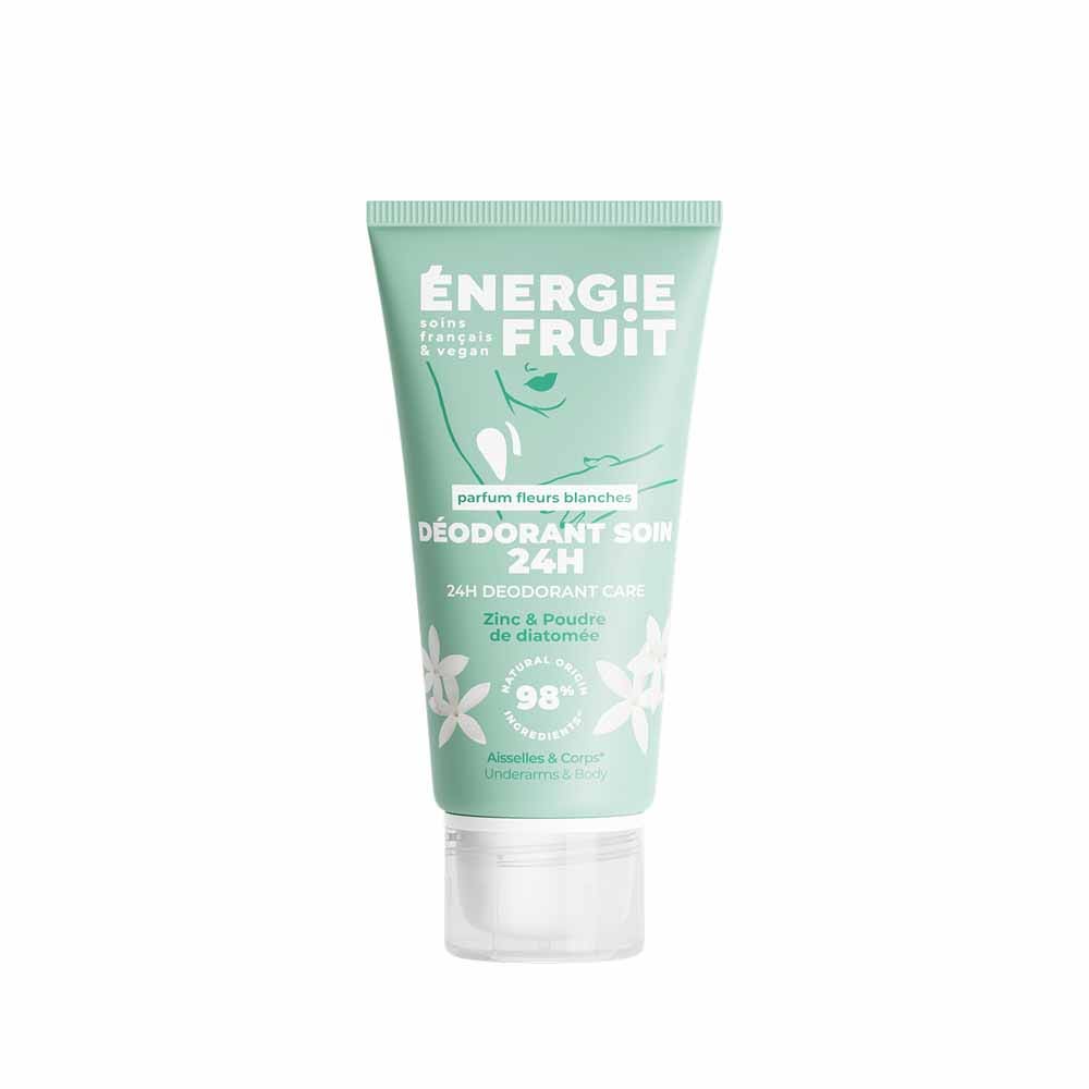 Energie Fruit Desodorante cuidado 24h perfume flores blancas piel sensible 50 ml