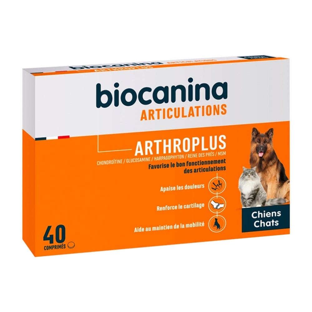 Biocanina Arthroplus para perro y gato x40