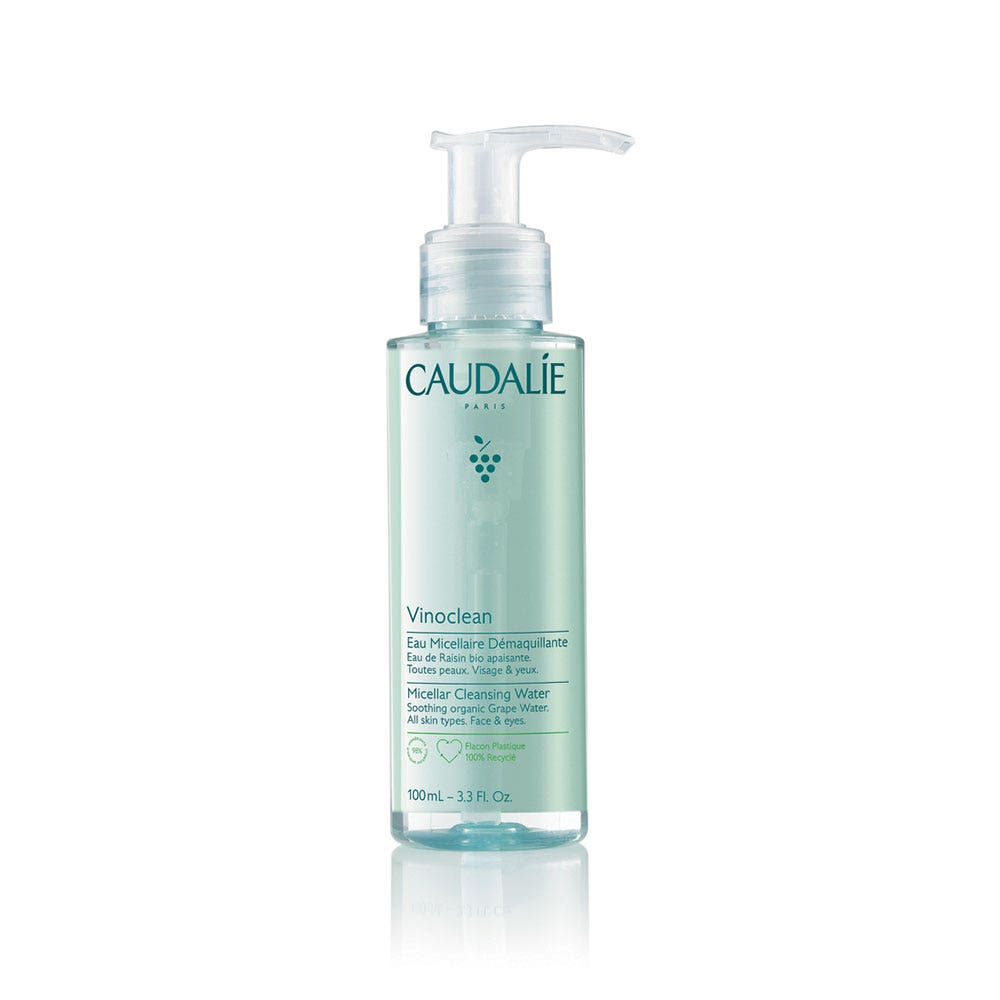 Caudalie Vinoclean Agua micelar desmaquillante rostro y ojos 100 ml