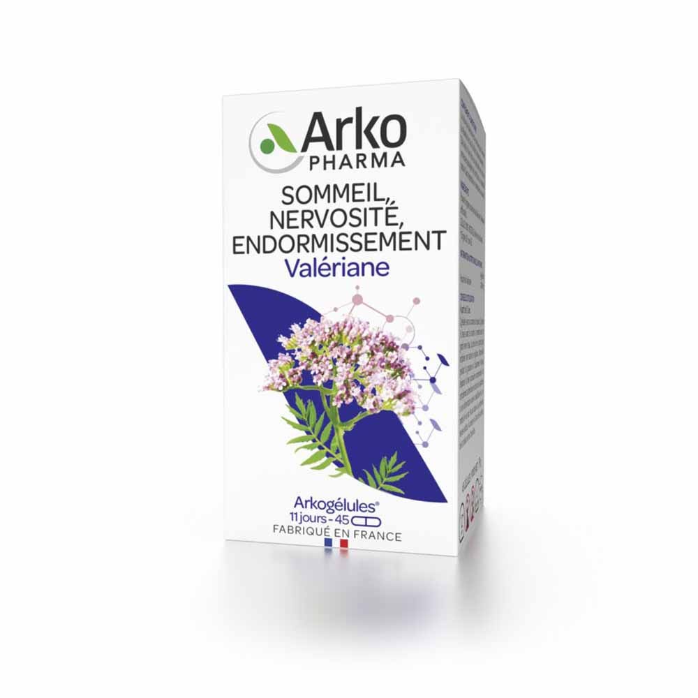 Arkopharma Arkocápsulas Valeriana sueño nerviosismo conciliación 45 cápsulas