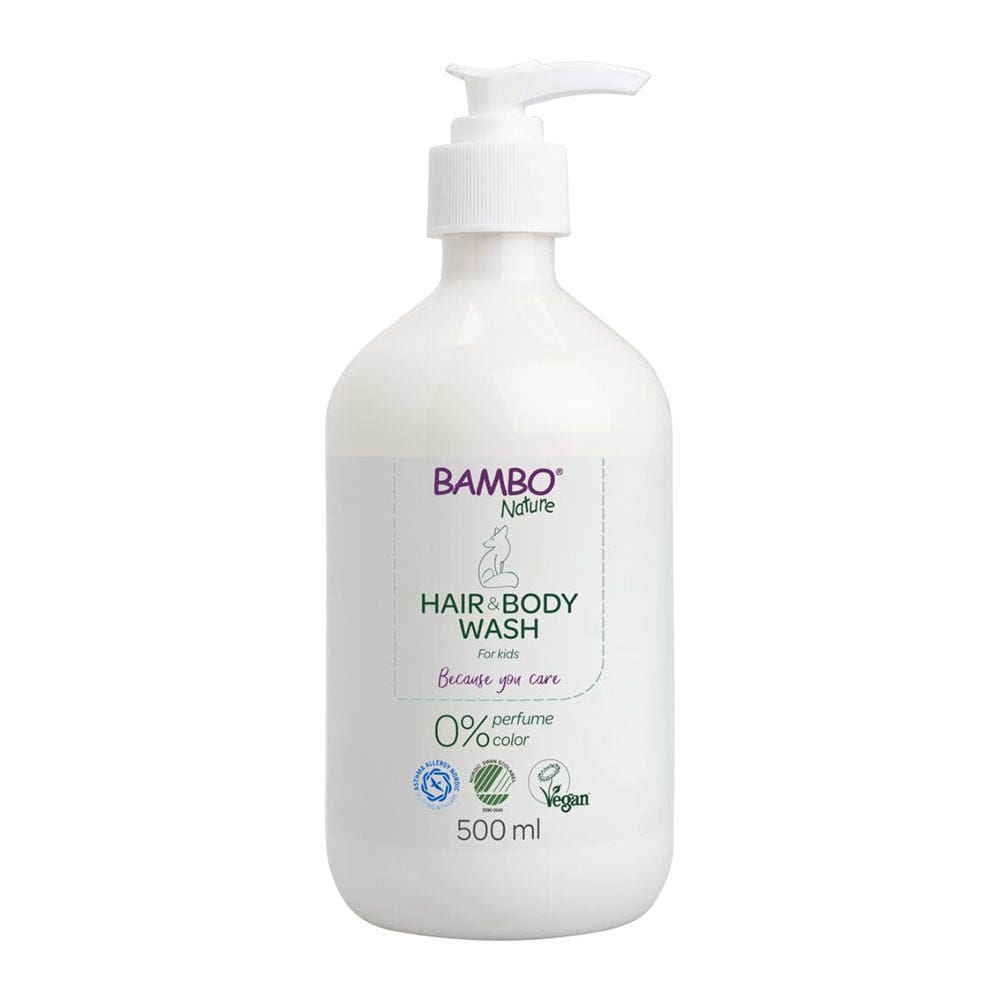 Bambo Nature Champú y gel corporal 500 ml