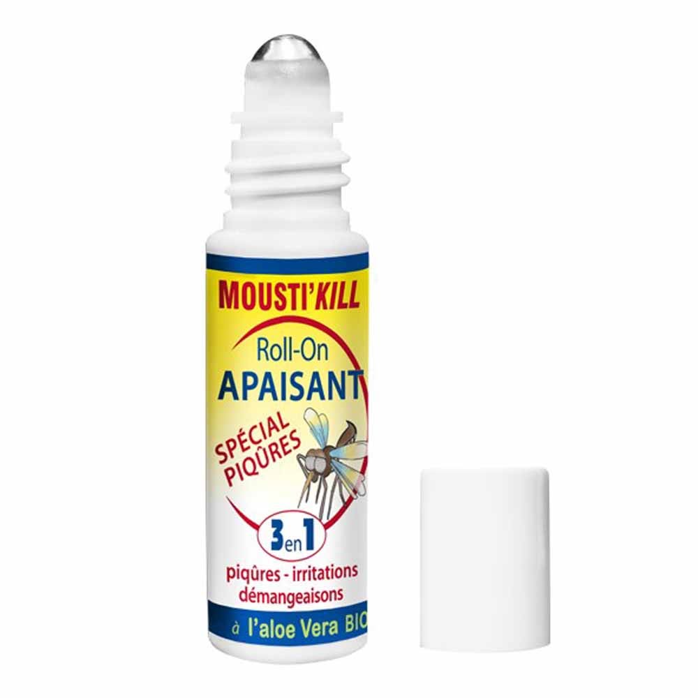Mousti'Kill Roll-on calmante después de picaduras 3 en 1 15 ml