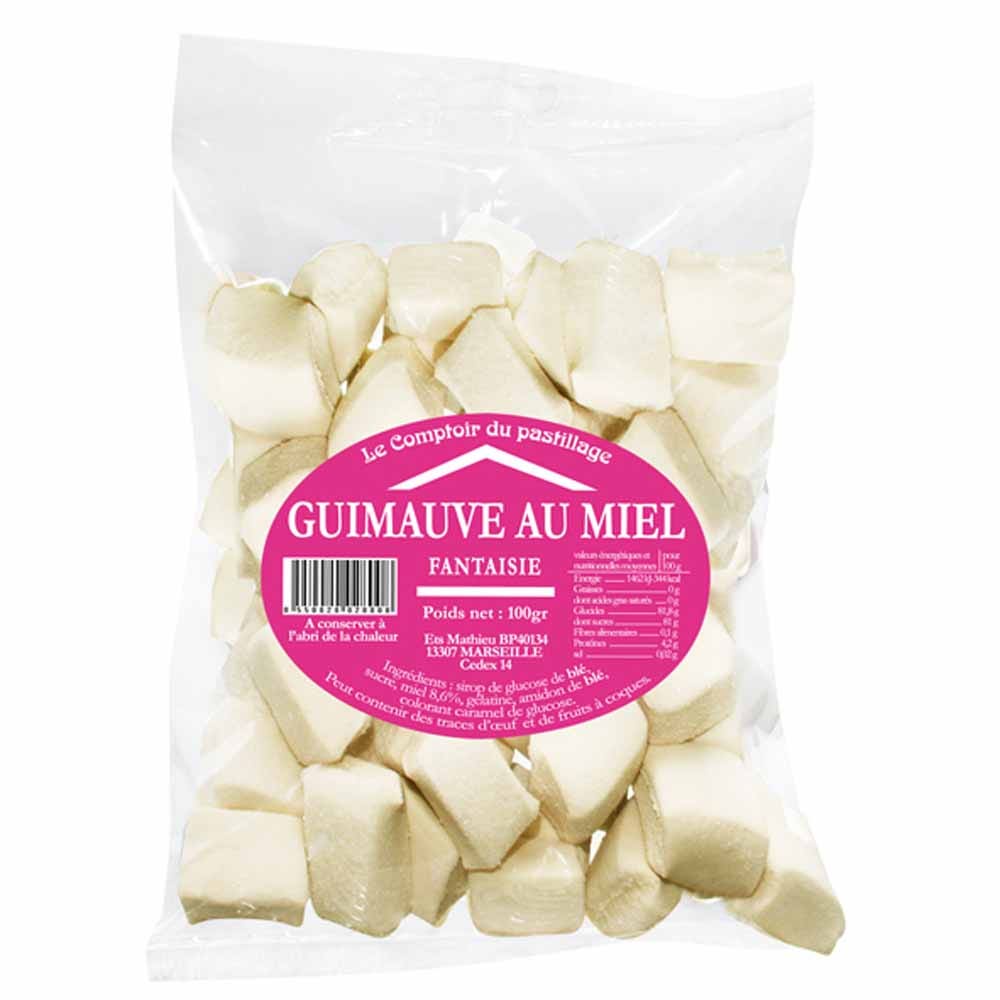 Le comptoir du pastillage Nubes de miel sabor tradicional 100 g